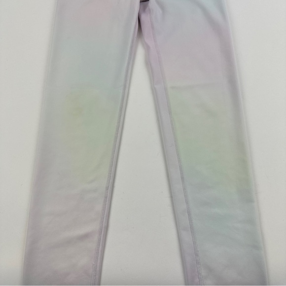 Nike Dri Fit Leggings Girls XL Pink Yellow Unicor - Picture 6 of 10